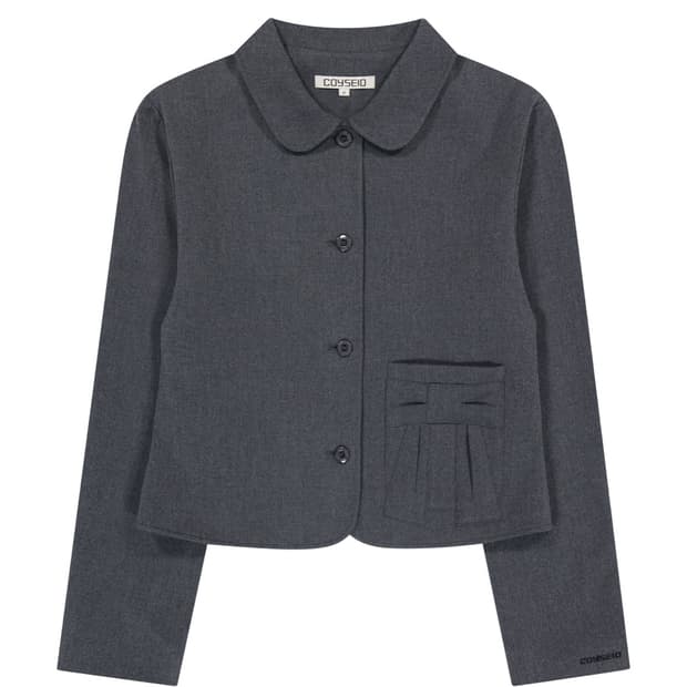 코이세이오 리본 자켓 그레이 2size