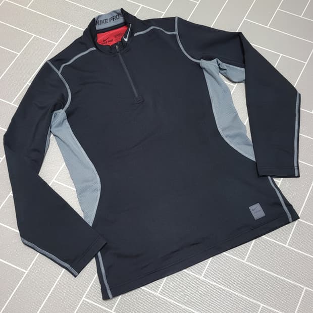 나이키 프로 드라이핏 하프집업 풀오버 셔츠 M