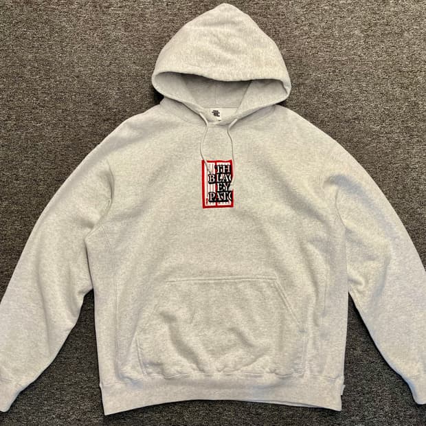 [105] 블랙아이패치 후드티 XL 