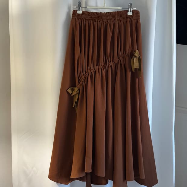 [CHERY TOI] string long skirt 