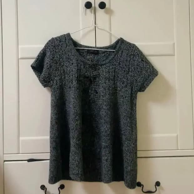 JPN 모리걸 니트 조끼