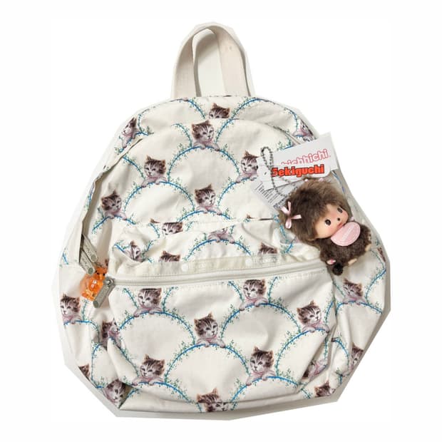 폴앤조 x 레스포삭 고양이 백팩 -아이보리 🍨