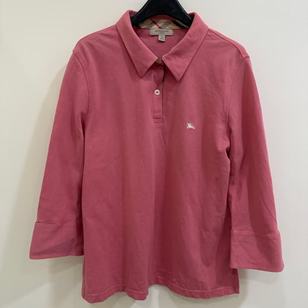 버버리 우먼 폴로셔츠 정품