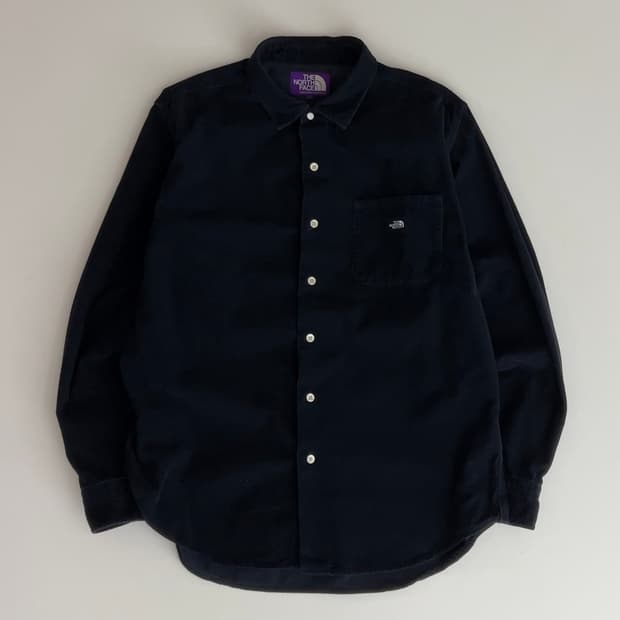노스페이스 퍼플라벨 원포켓 코듀로이 셔츠 L