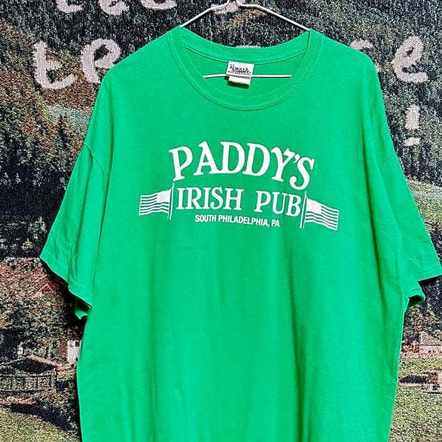 PADDY IRISH PUB 미국 시트콤 굿즈 반팔티 XL