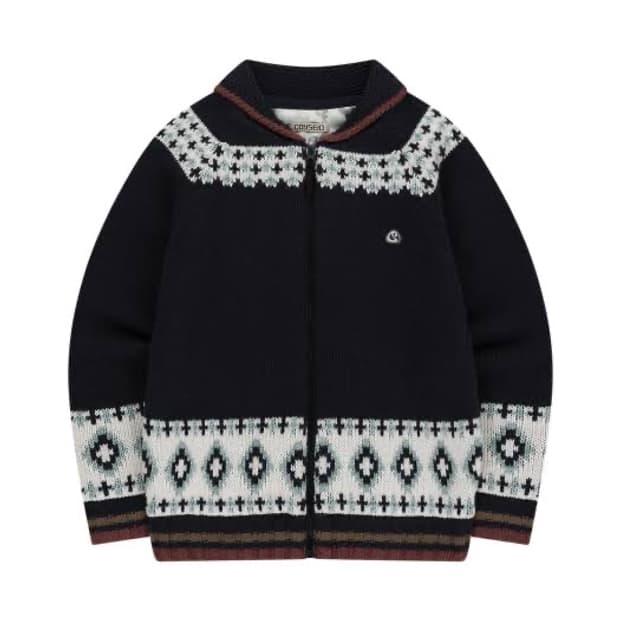 코이세이오 모시 코위찬 니트자켓 네이비