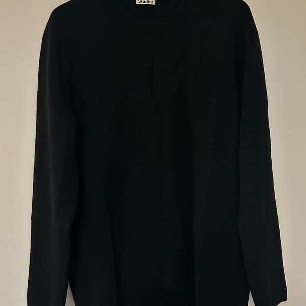 [M] 아크네 미카 사이드 지퍼 니트