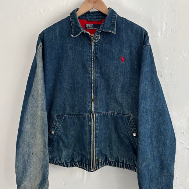 Polo 폴로 랄프로렌 90‘s 데님 스윙탑 자켓