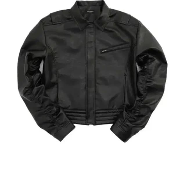 파아카이브 레더 페커링 자켓 (1)