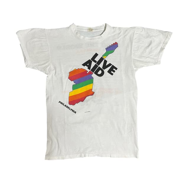 80s Live Aid t shirt