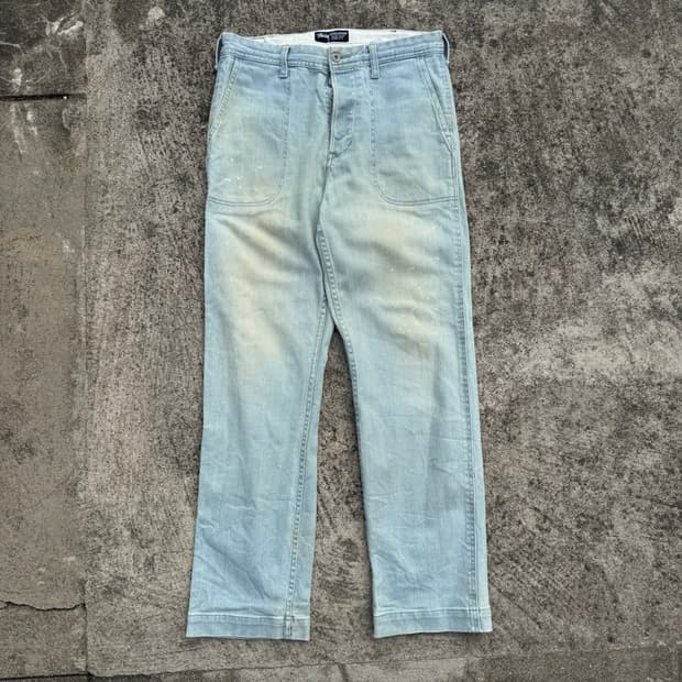 [31] Stussy 스투시 신치백 배기핏 데님 팬츠