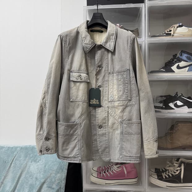 [M]The Duffer N Nephews 레일로드자켓 Haig(히코리)