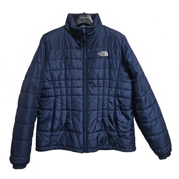 노스페이스 경량 패딩 네이비