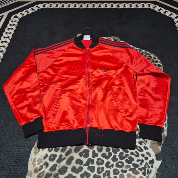 (희귀)80's 아디다스 ATP 빈티지 트랙탑 져지 L