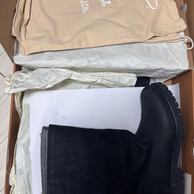 [280] 텔파 팀버랜드 미드 부츠 블랙