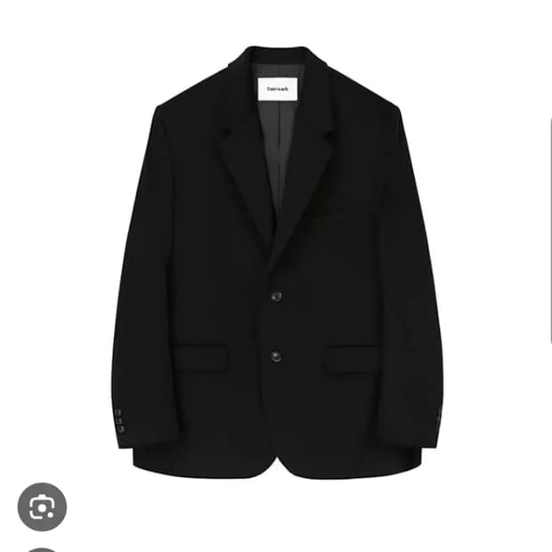 토니웩 아카이브 울 캐시미어 커팅 블레이져 xl