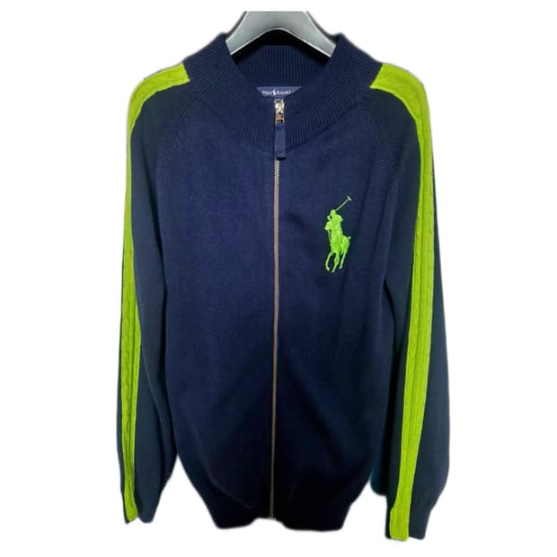 💙폴로 랄프로렌 빅포니 네이비 니트 집업💙