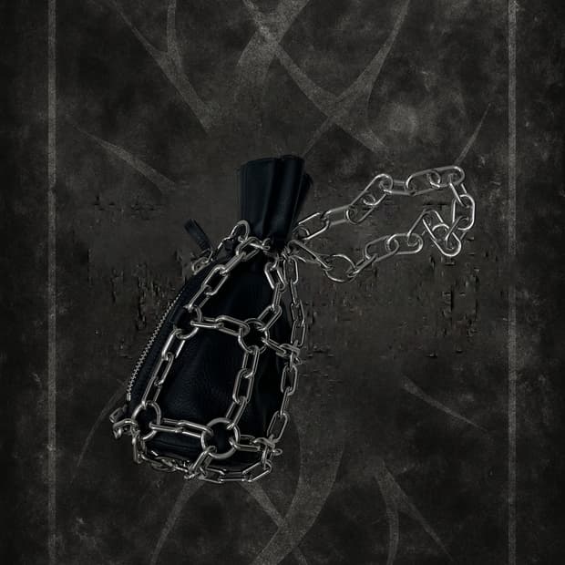 'ALEXANDER WANG' heavy chain bat bag