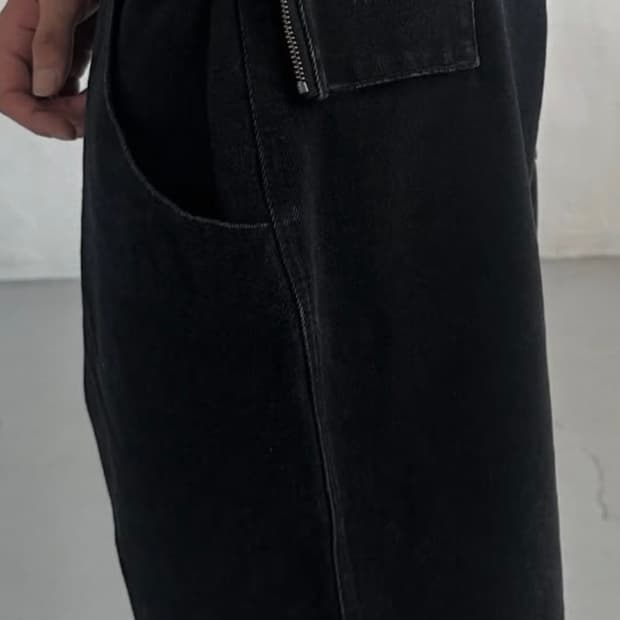 플라스틱 프로덕트 wallet denim pants
