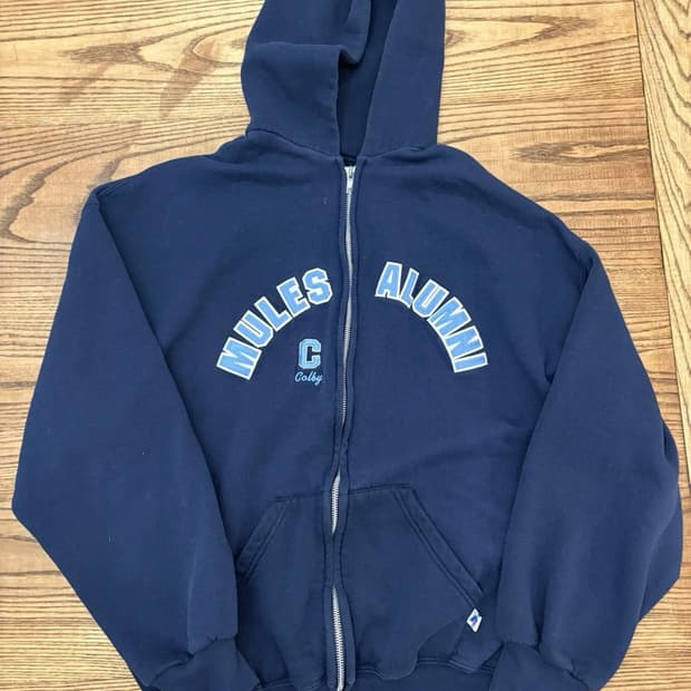 러셀 애슬레틱 콜비 뮤즈 드라이파워 후드집업 네이비