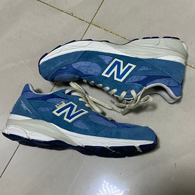 뉴발란스 x 리바이스 990v3 블루 275