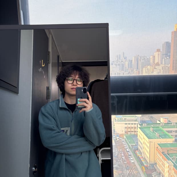 (XL) 파타고니아 마이크로디니 플리스 하프 집업 세이지 그린