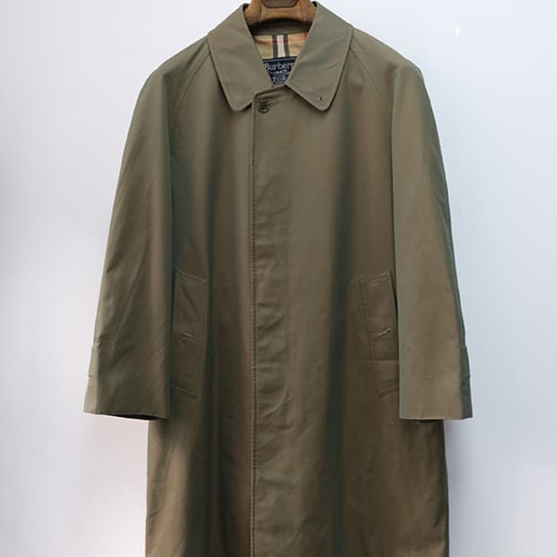 올드 버버리 싱글 코트