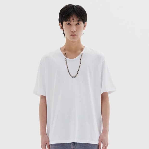 르마드 U넥 티셔츠 (2)