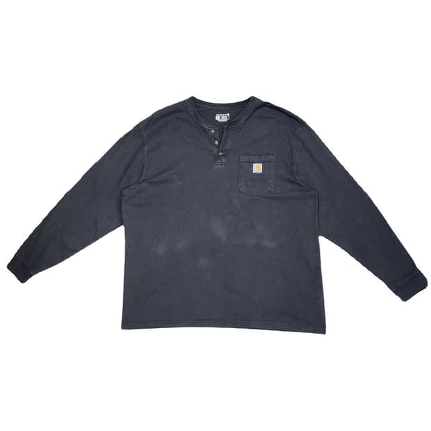 CARHARTT 헨리넥긴팔 티 Men 2XL