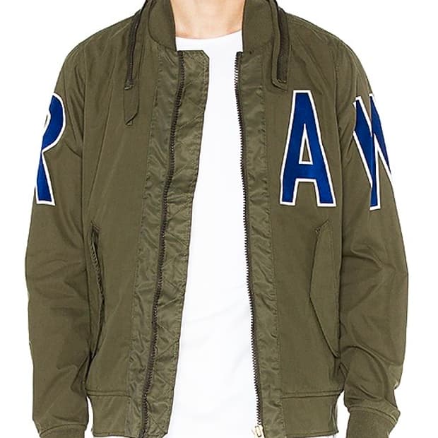 지스타 로우 봄버 자켓