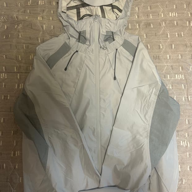 산산기어 윈드 쉴디드 재킷 아이스 그레이