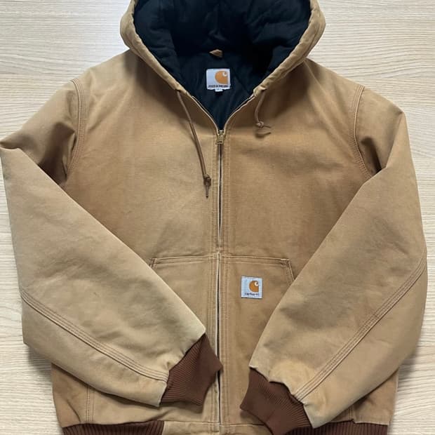 칼하트 후드자켓 J140BRN 