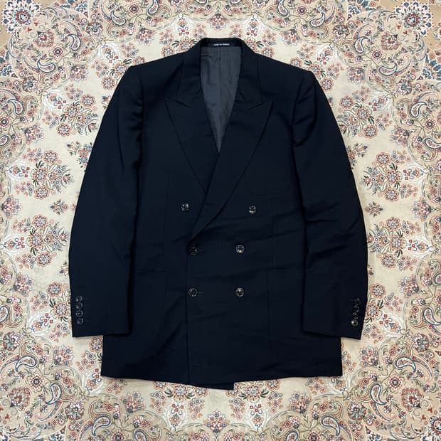 꾸레쥬 옴므 더블 브레스티드 자켓