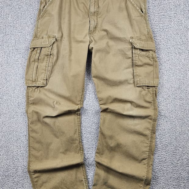 칼하트 립스탑 포켓 카고 워크 팬츠 ( 38X34 ) / 10396