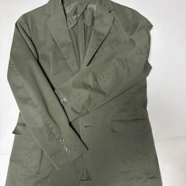 (40R) 폴로 랄프로렌 치노 스트레치 수트 자켓 다크그린