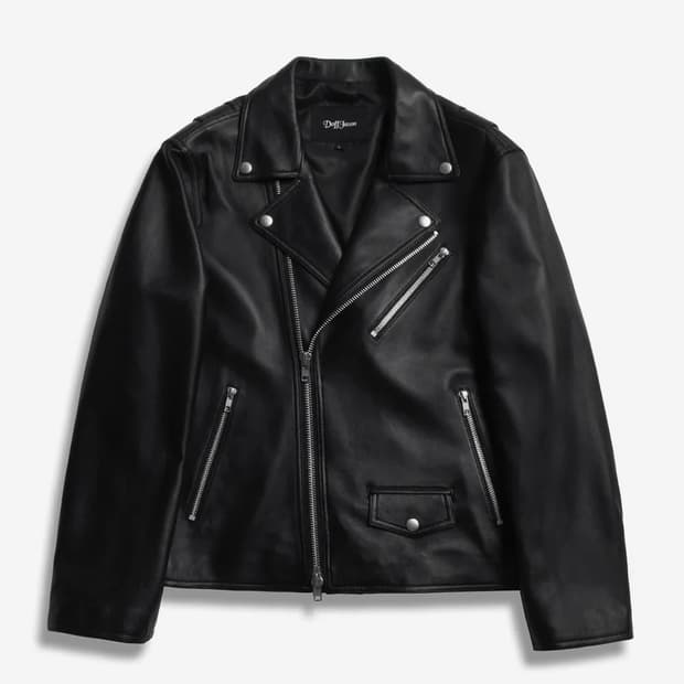 도프제이슨 램스킨 100라이더 자켓