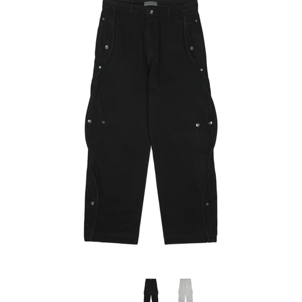 산산기어 코튼 웨이브 팬츠 블랙 3 사이즈 팝니다.