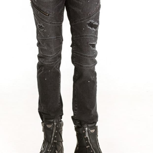 NO.707 유니온 스트레이트 워싱 바이커진 