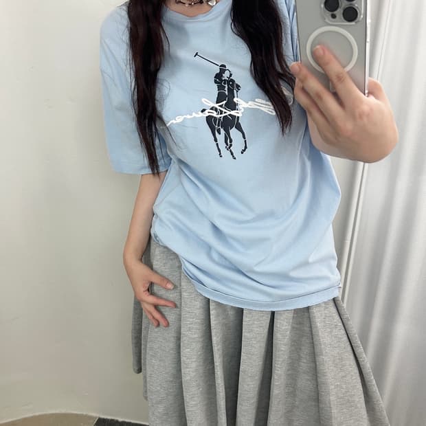 폴로 랄프로렌 빅포니 베이비블루 반팔 티셔츠