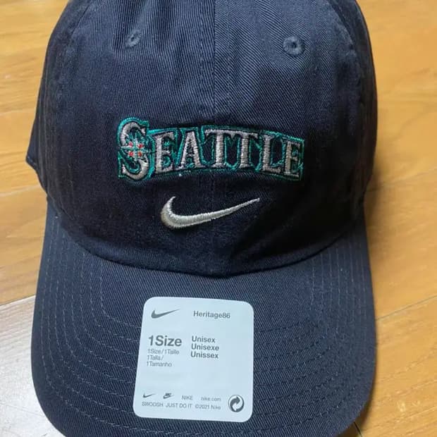 (새상품)나이키헤리티지86 MLB 시애틀매리너스