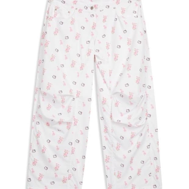 Open Yy 키티 파라슈트 팬츠