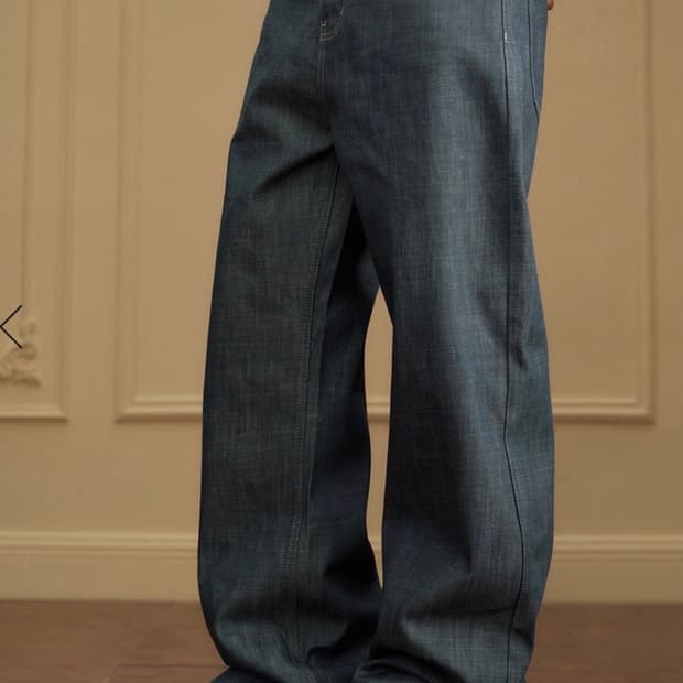 YAD CREW 생지 데님팬츠