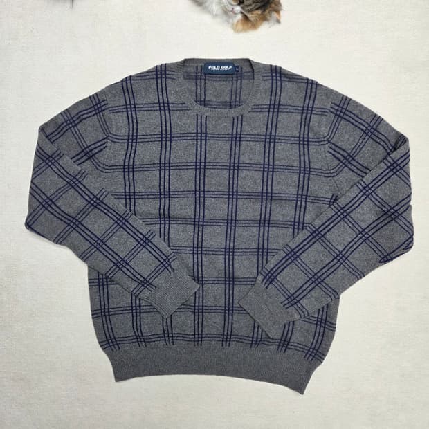 Polo golf 폴로 골프 체크 울 니트