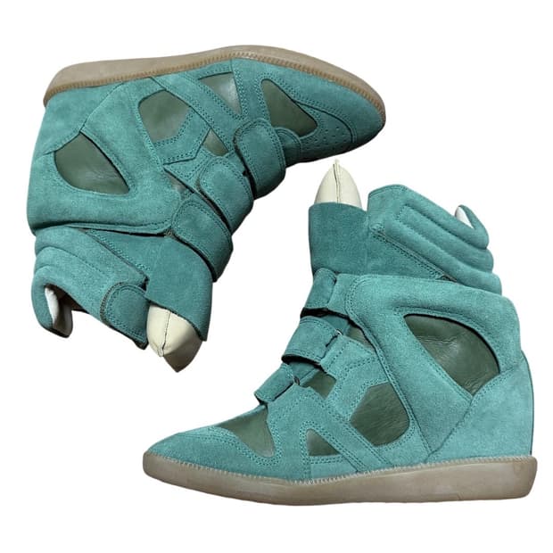 (풀구성 새상품) 이자벨 마랑 베켓 스니커즈 그린 36