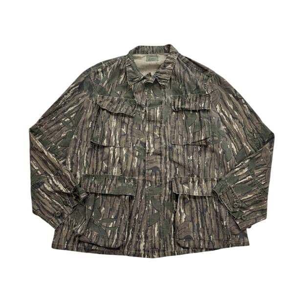 80s 리얼트리 립스탑 BDU  필드자켓