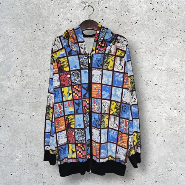 카툰 후드집업 (105/XL)