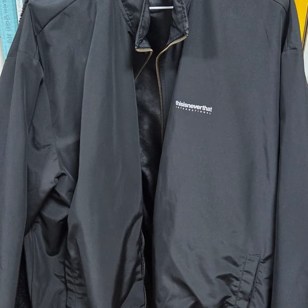 디스이즈네버댓 intl 팀자켓 블랙