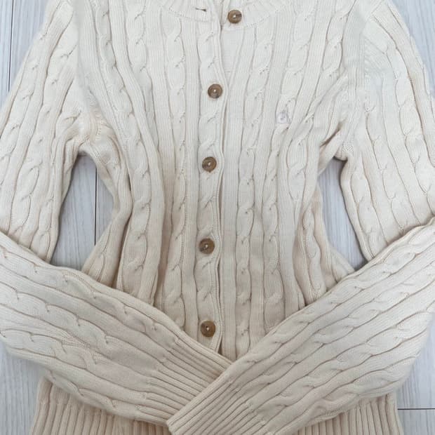 BEANPOLE 빈폴 코튼 케이블 가디건