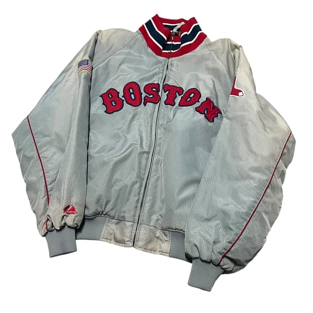 마제스틱 보스톤 바시티 스타디움 자켓
