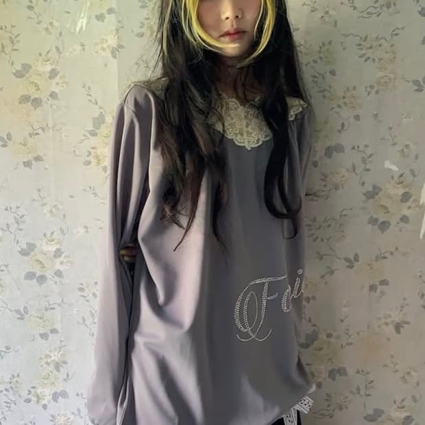 [구해요] 샵페어리 레이스탑 그레이